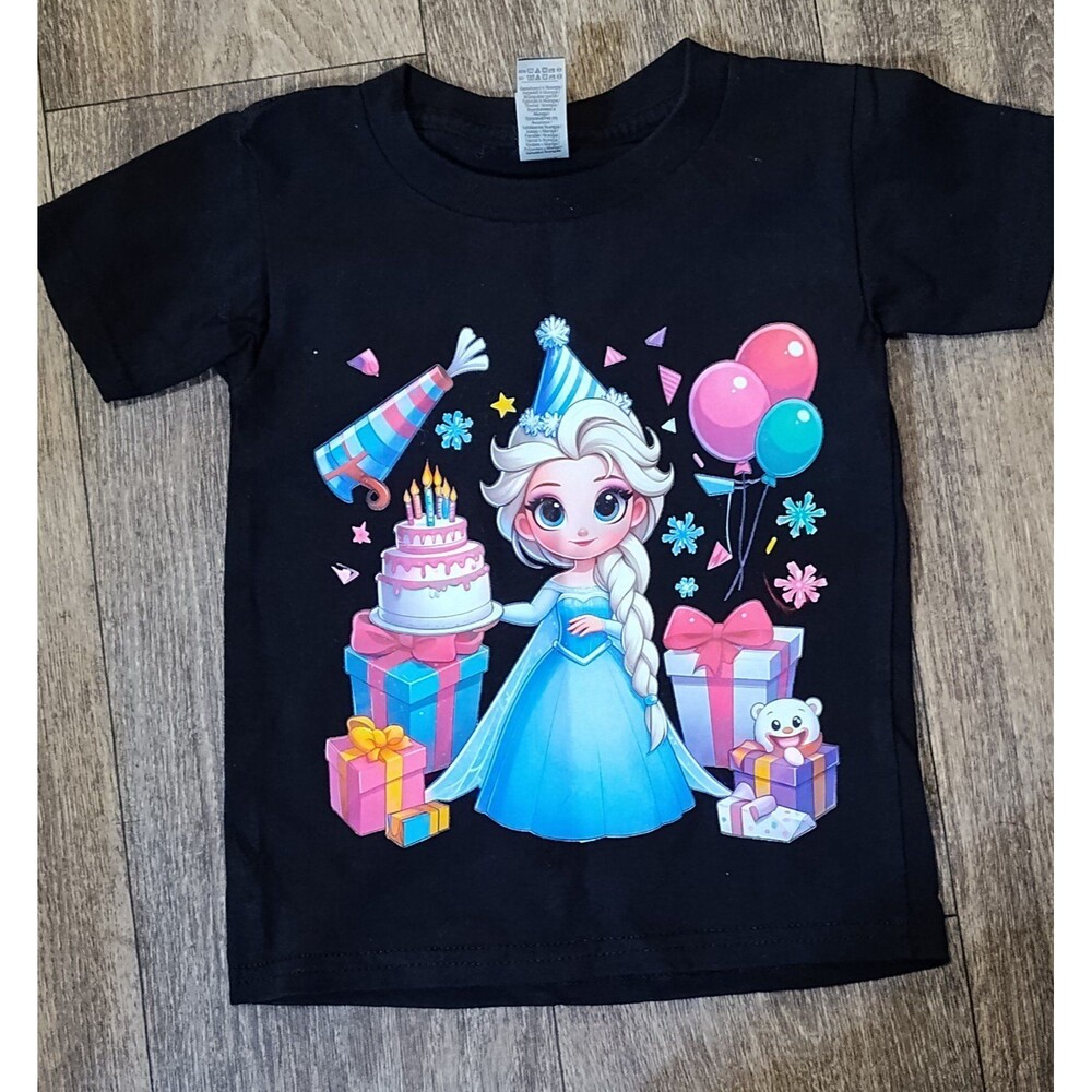one Kids birthday shirt many more with diffrent characters